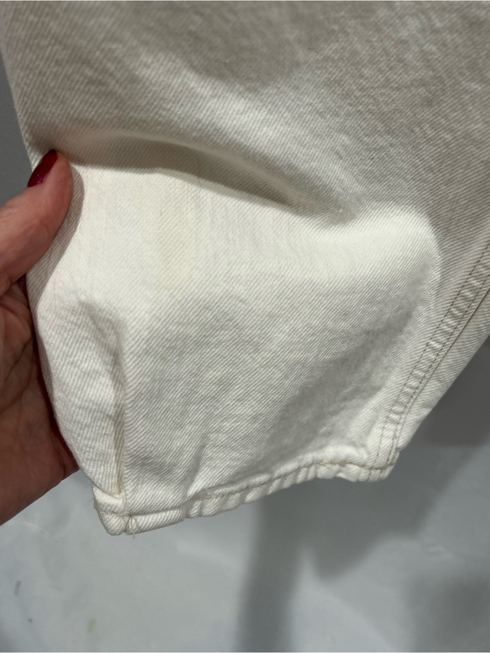 Lee x H&M Off-white/cream Relaxed Hi Rise Balloon jeans LN - Picture 4 of 5